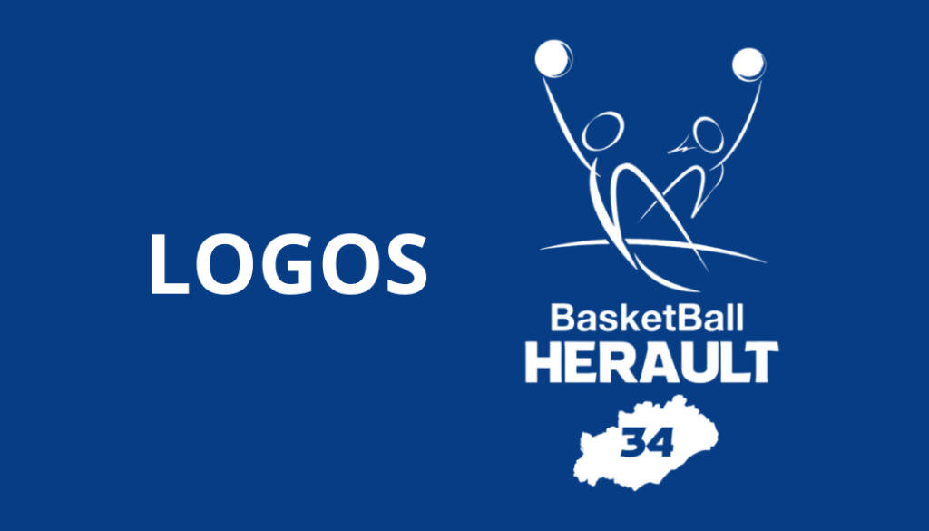 Logos officiels du Comité de l'Hérault de Basketball